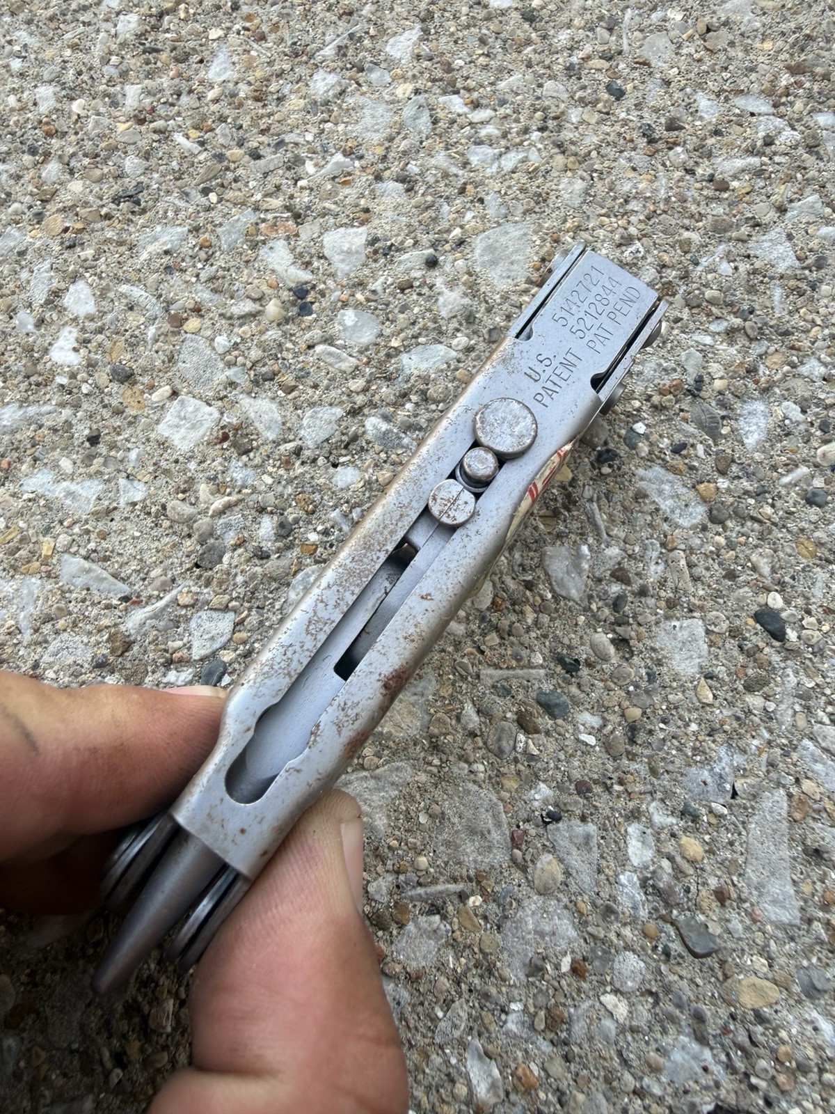 GERBER USA 50003 Needlenose Plier Multi-Tool w/ Sheath -New Old Stock w/ Rust