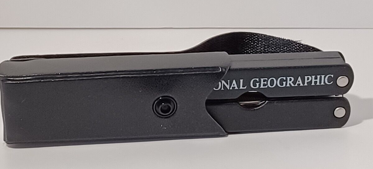 Stainless Steel 9-in-1 Multi Tool National Geographic Gift Promo Item with Case