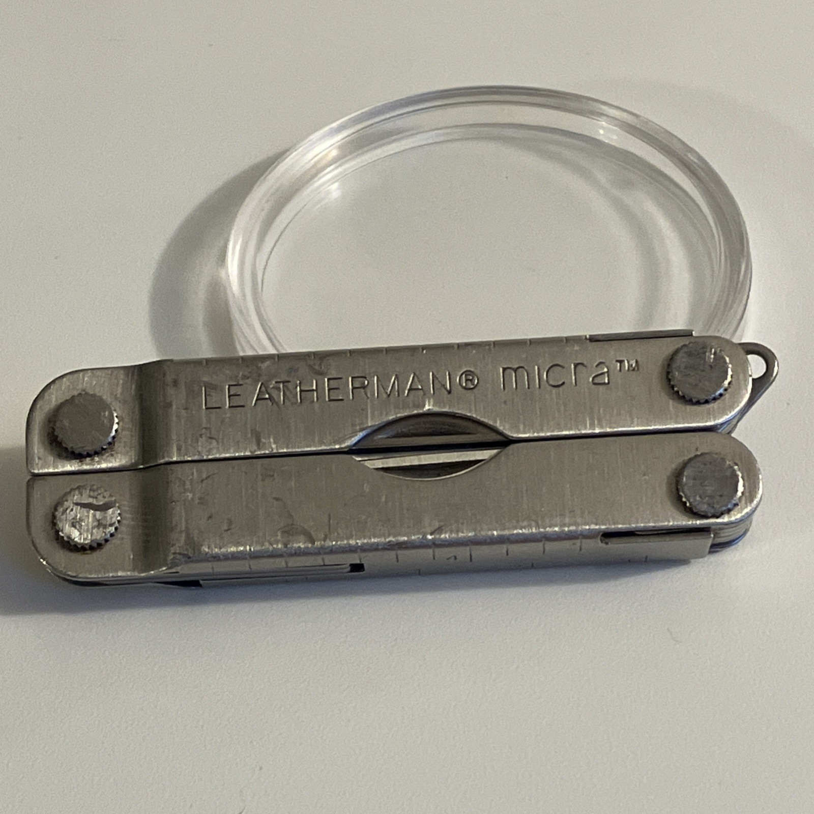 Leatherman Micra Multi-Tool Stainless Steel Keychain Scissors Pocket Knife USA