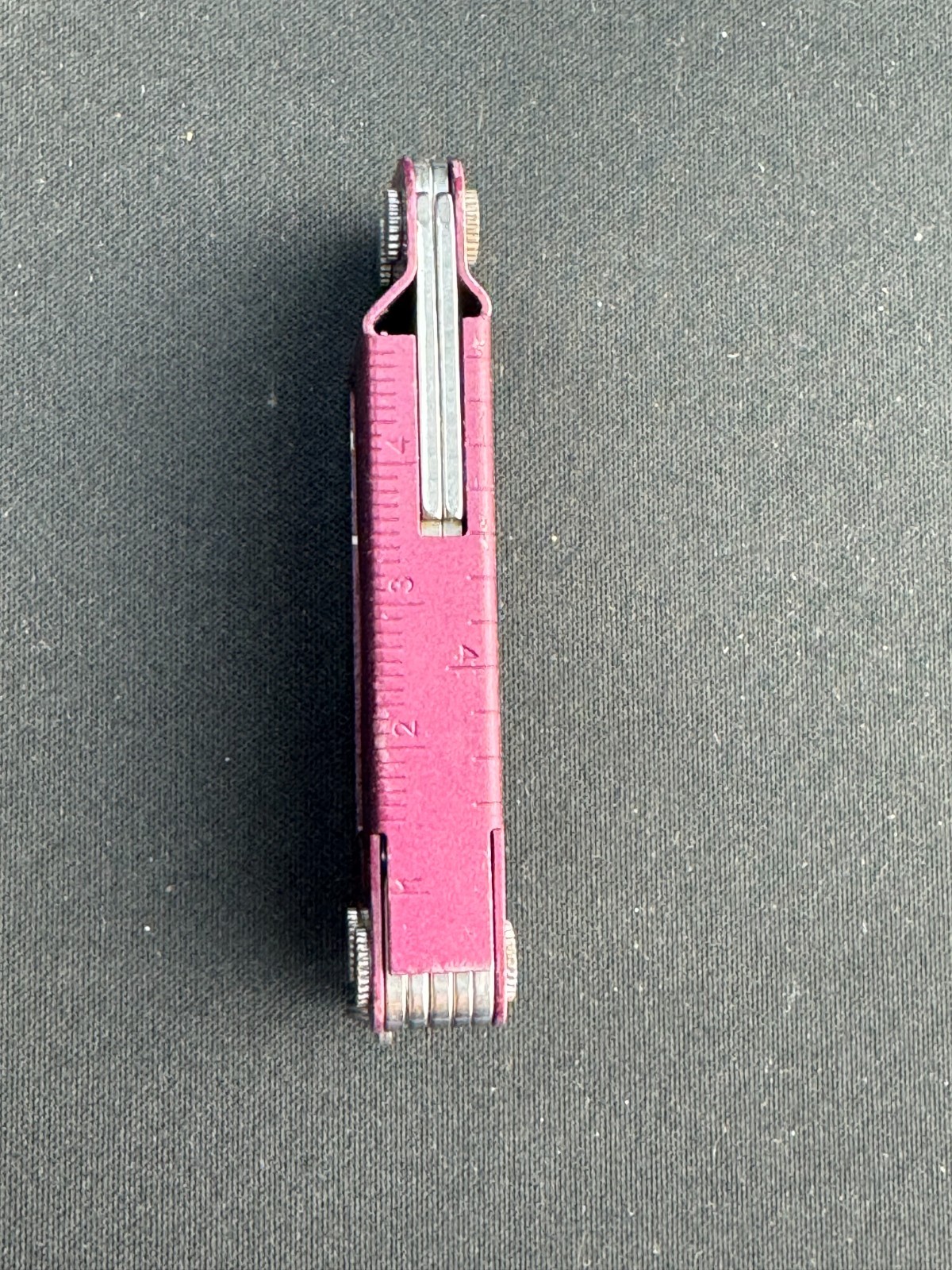Leatherman Micra 10 in 1 Multitool Anodized Aluminum – Cherry