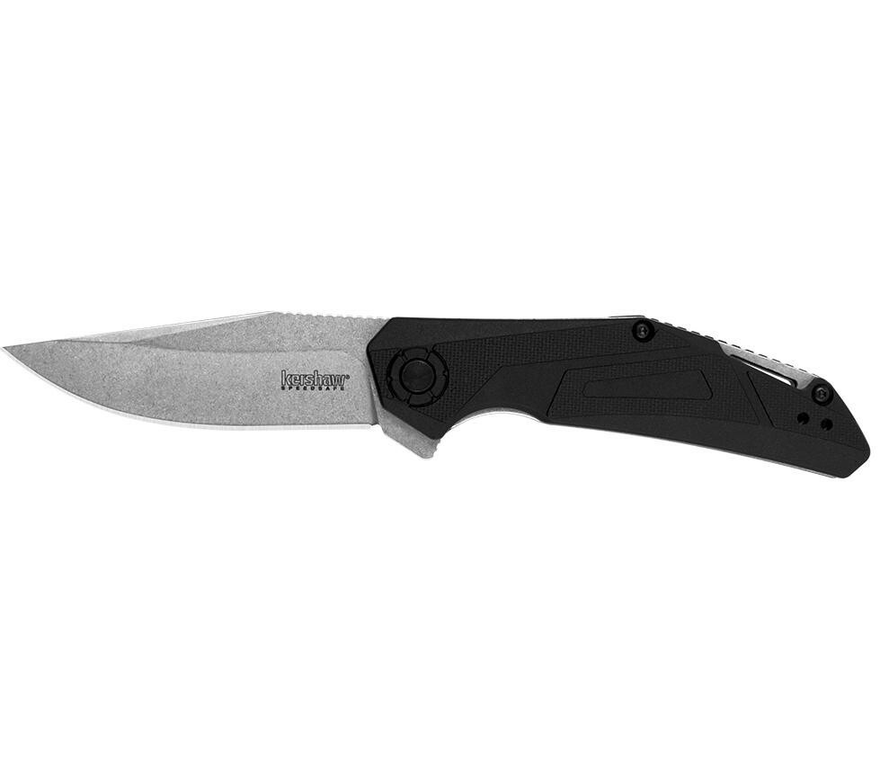 Kershaw Camshaft, 3″ Folding Knife/Assisted, Clip Point, Plain Edge, 1370