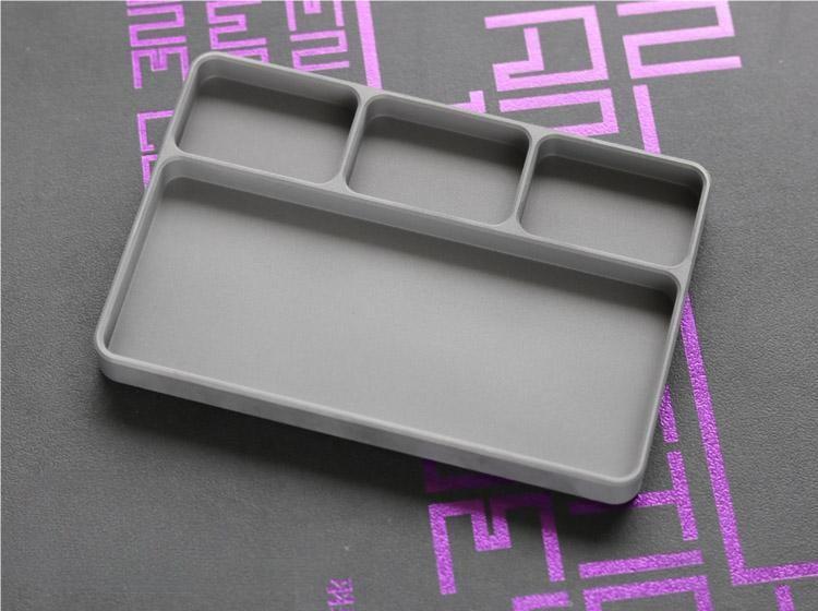 EDC Titanium Alloy Desktop Tray Screw Model Tool Accessories Box Storage Tools