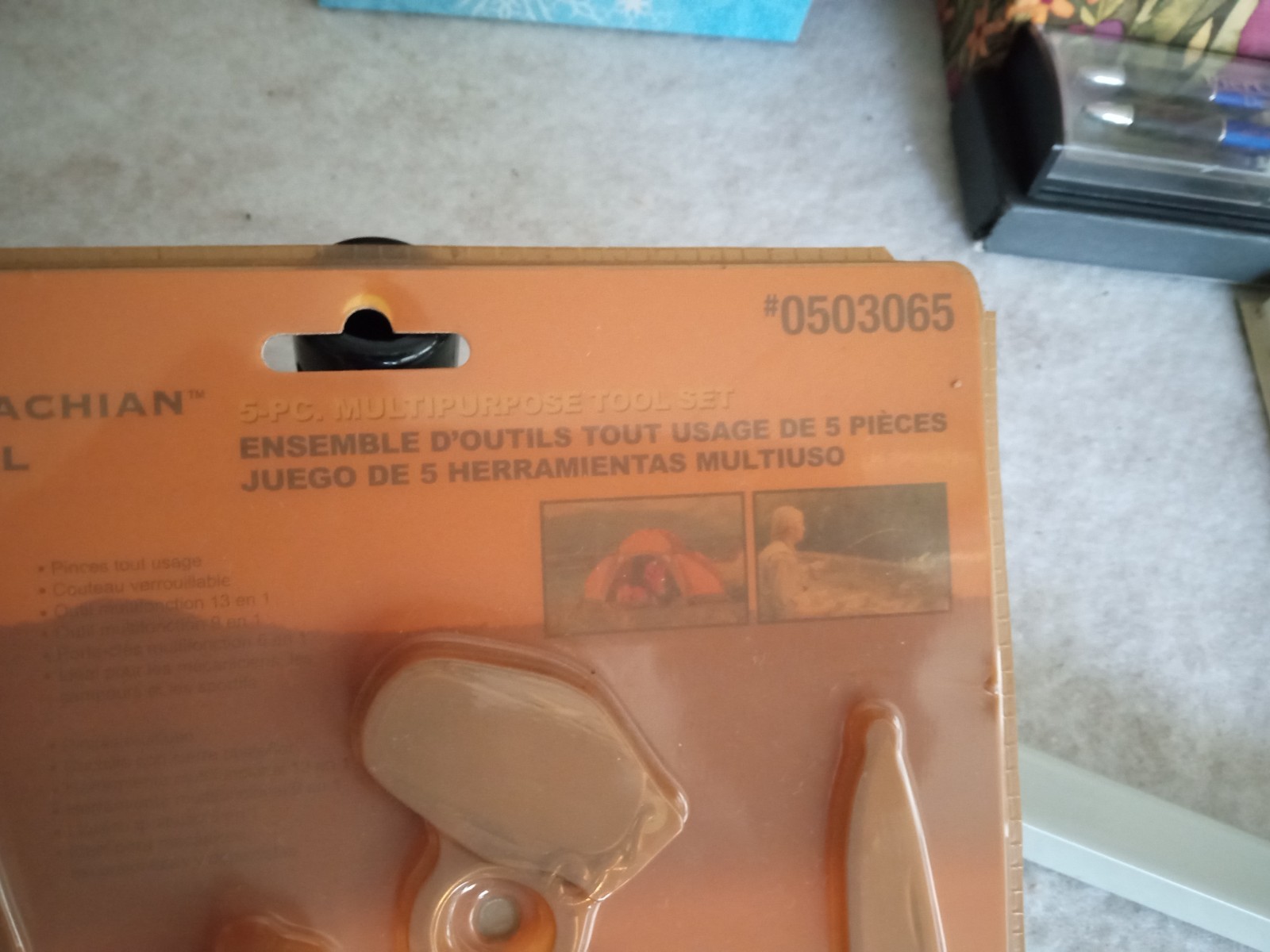 ..New ..Appalachian Trail,5 -pc Multi-Purpose Tool & Knife Set, Model #0503065