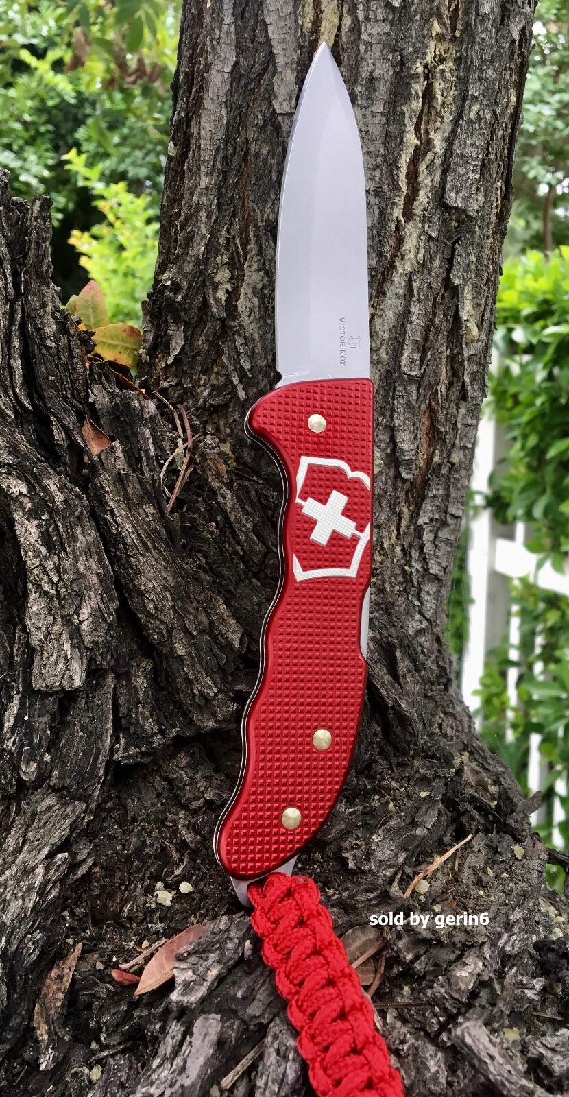 Swiss Army Knife Hunter Pro Clip & Lanyard, Red Alox, Victorinox, 0.9415.20 NIB