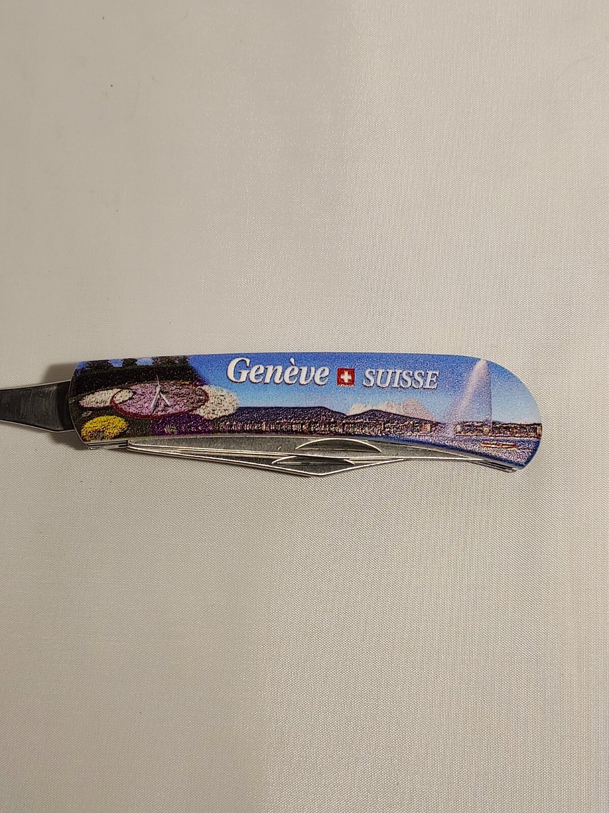 Cotfer Geneve Suisse Switzerland Picnic Tool-spoon, fork, knife, bottle opener