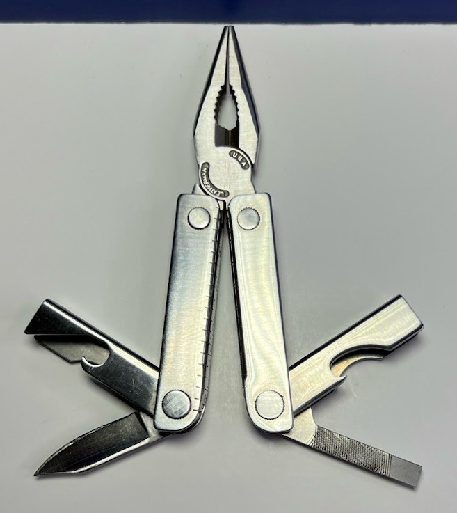 Leatherman Mini Tool Early Production Run Blank Unmarked Handles Very Rare USA