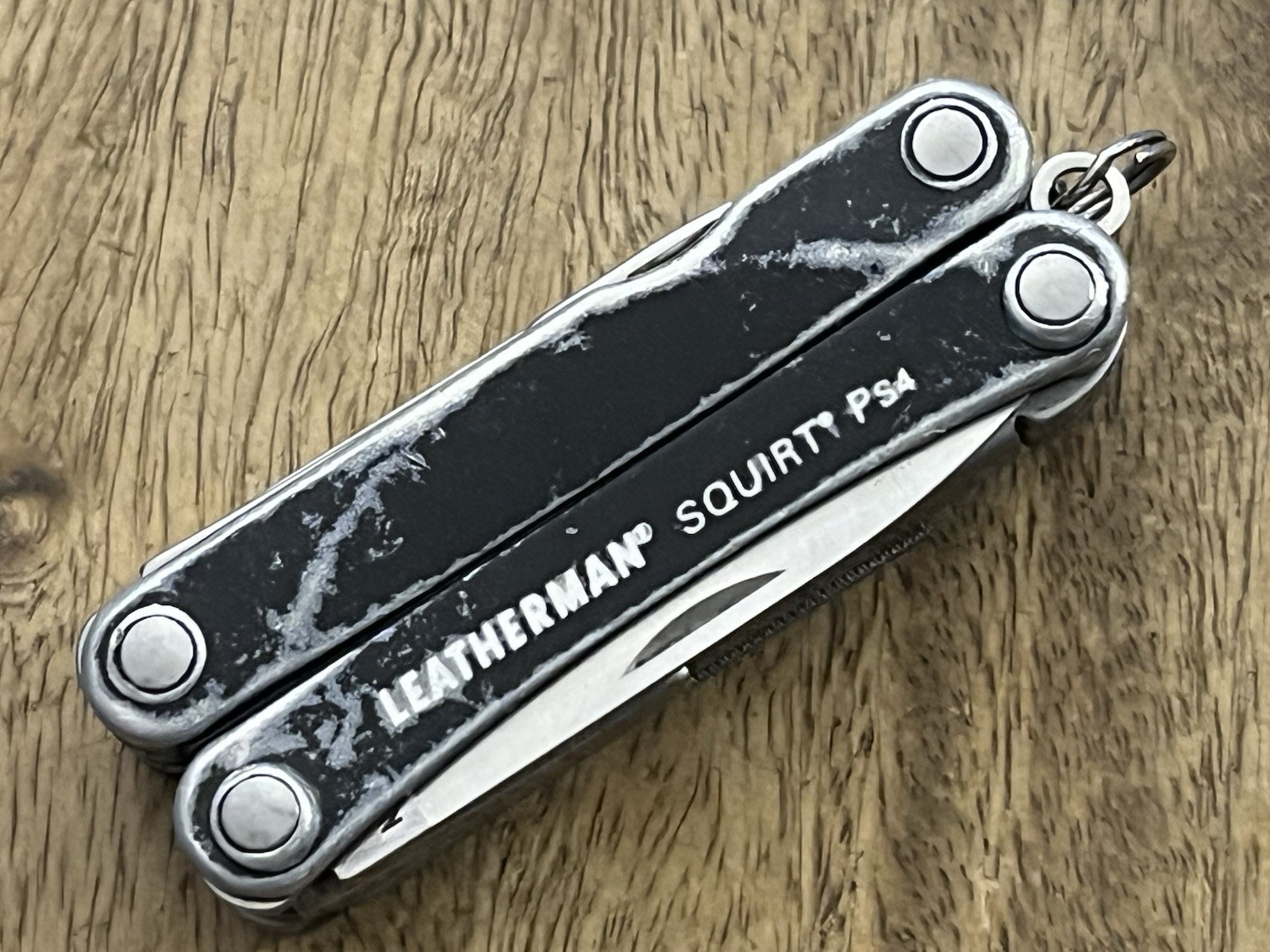 RETIRED Leatherman Squirt PS4 MultiTool Black DISCONTINUED