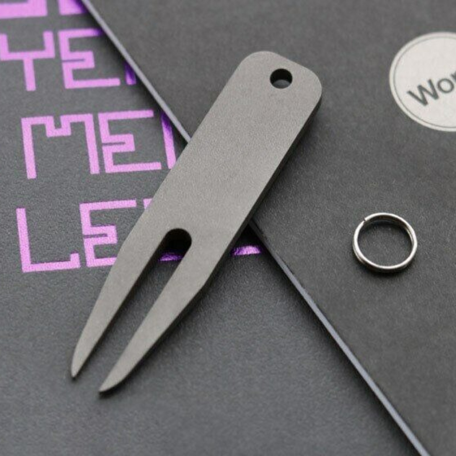 Brand New High Quality 1 Piece Titanium Alloy TC4 Golf Divot Tools