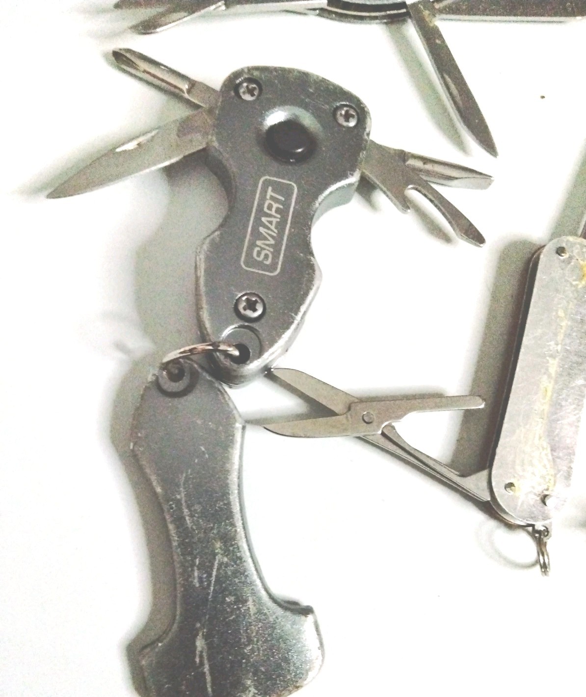 Set Of 8 Generic Multi Tools Pliers Knives Saw Blades Folding Folder Tool