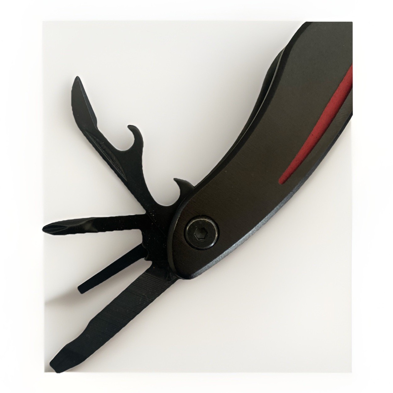 High Sierra 10-in-1 Multi Tool Black Stainless Steel Pliers Pocket Knife & More