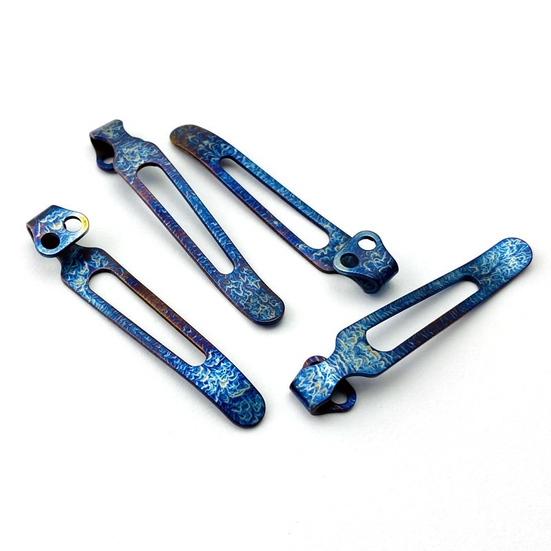 Titanium CNC Pocket Clip for ZT Zero Tolerance 0350 Knife Replacement