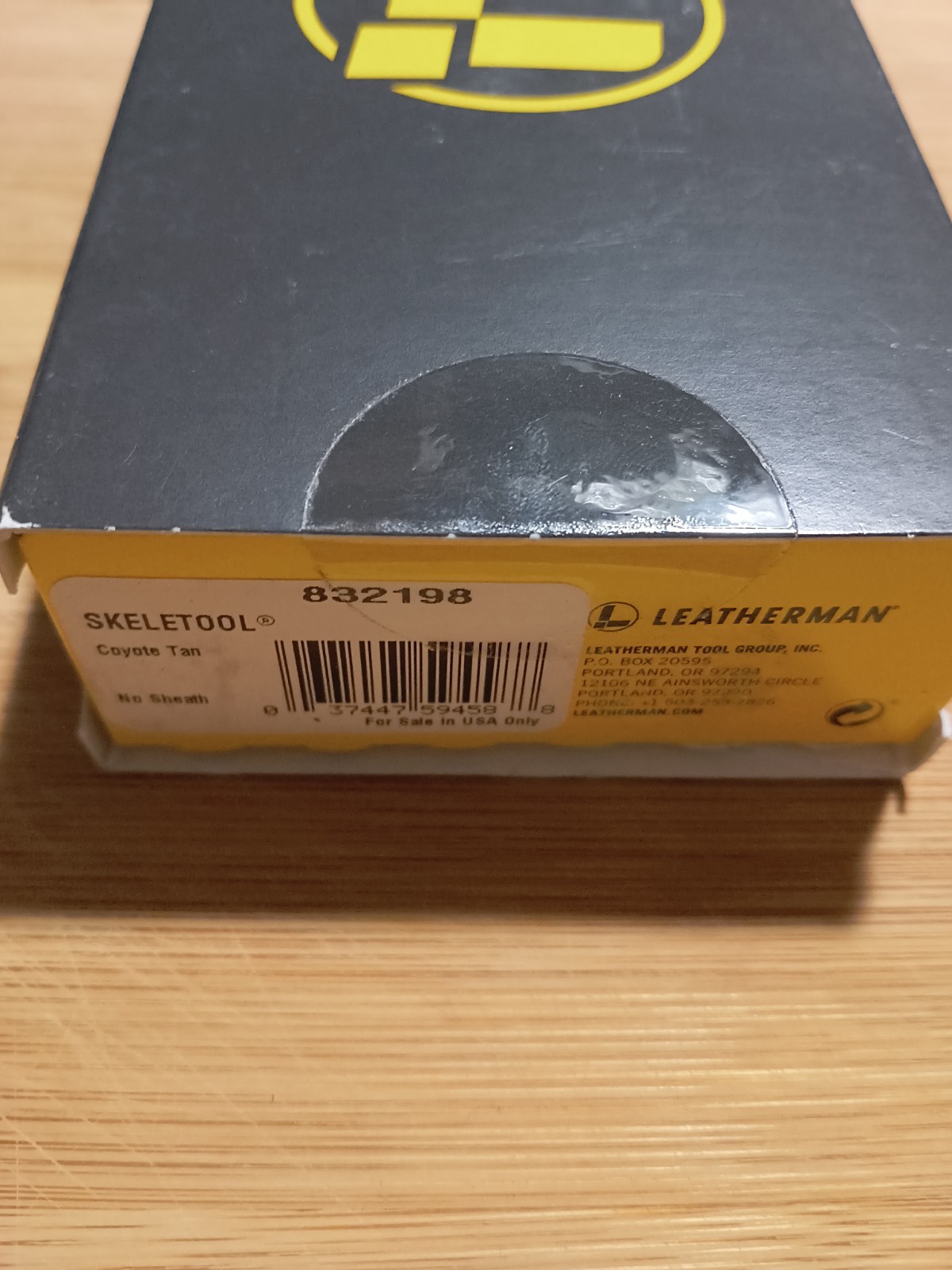 NEW Leatherman Skeletool Multi-Tool, Coyote Tan X002P3KD0N No Sheath 832198