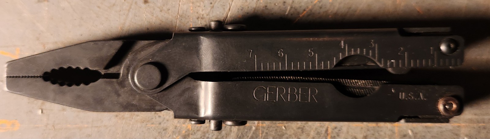 Gerber Multi-Plier Blunt Nose Multi Tool with Black Nylon Sheath Vintage
