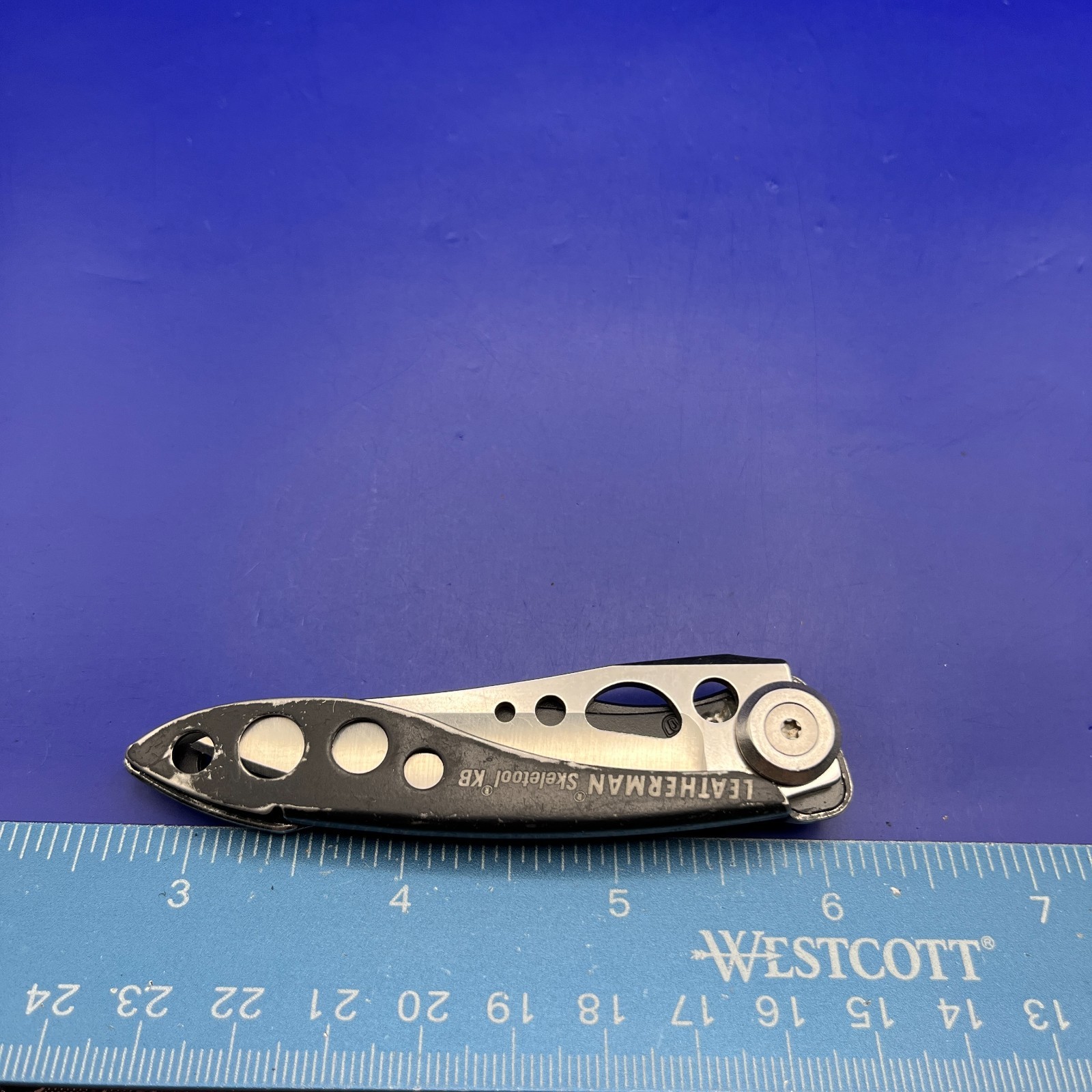 Leatherman Skeletool KB Folding Knife USA With Bottle Opener