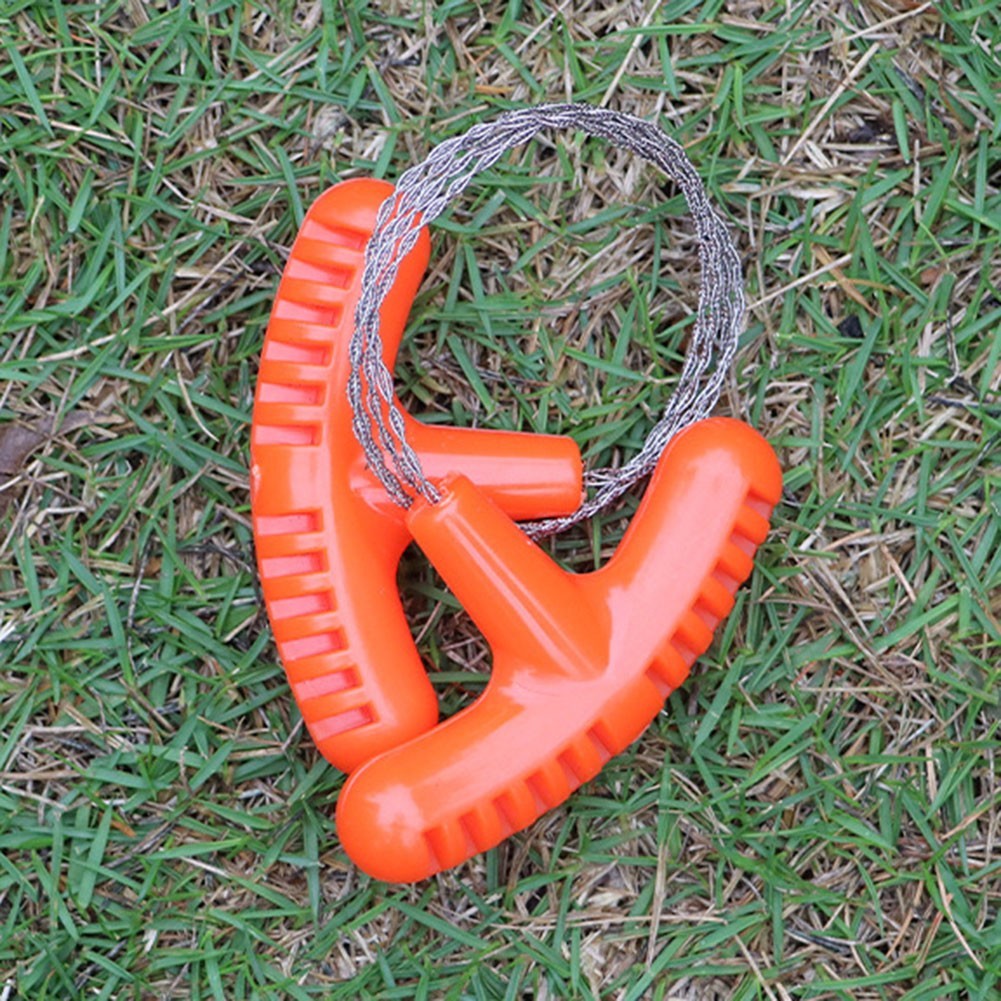 Spiral Wind Design Wire Saw for Outdoor Activities Must Have Survival Tool