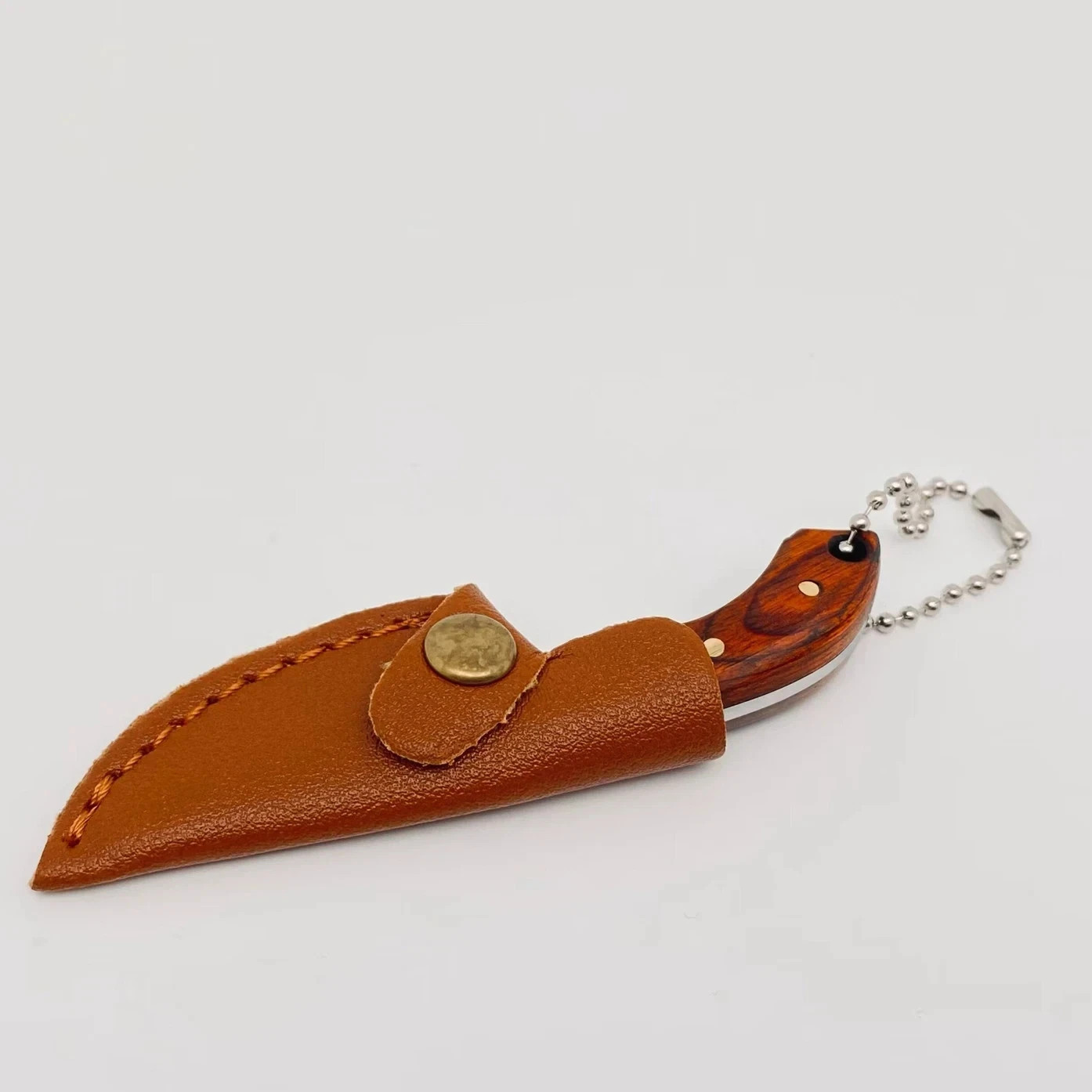 Mini Stainless Steel Embossed Knife / Keychain