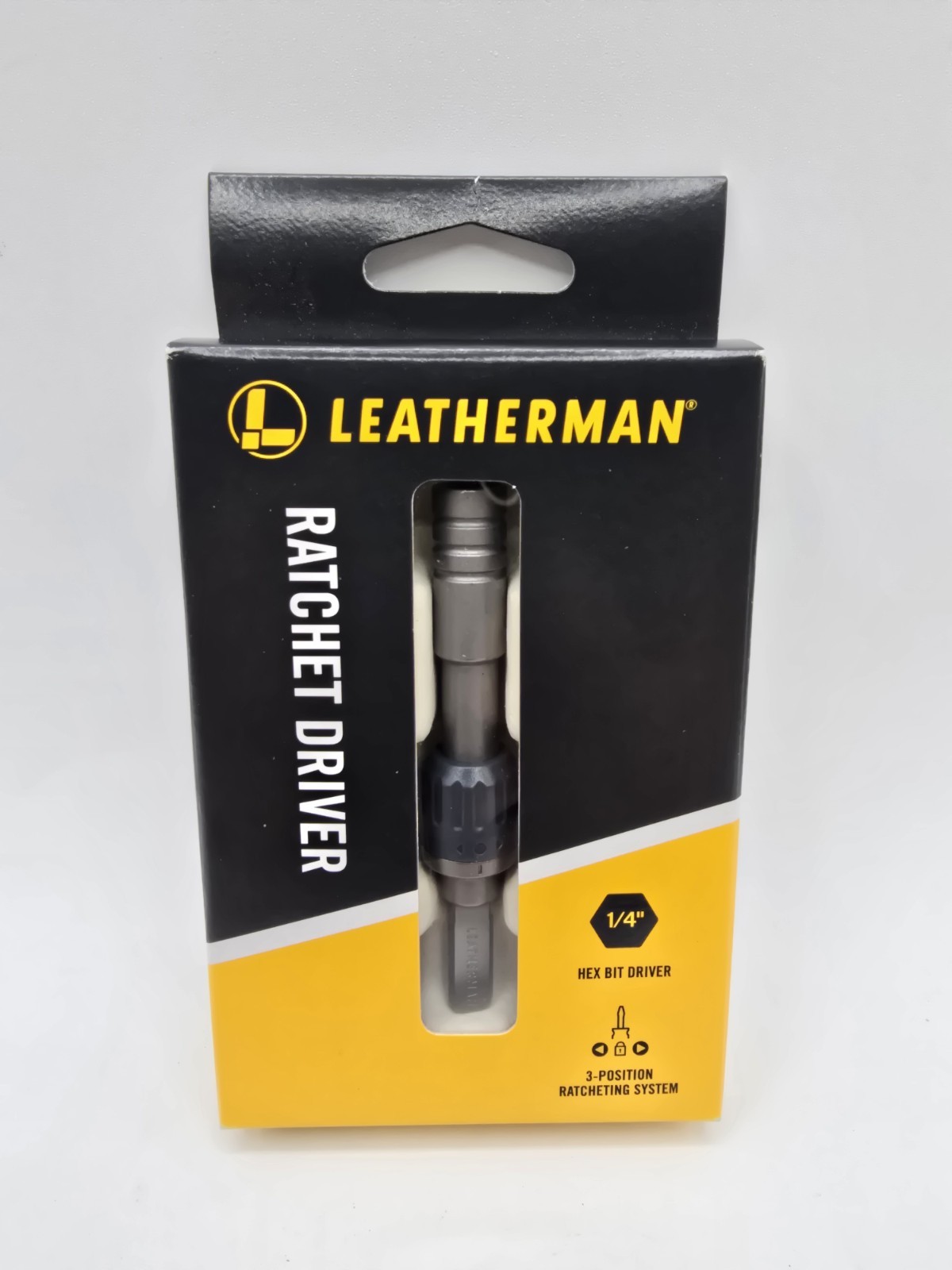 BRAND NEW Leatherman Ratchet Driver 1/4 Hex Bit Model 931032 New Model