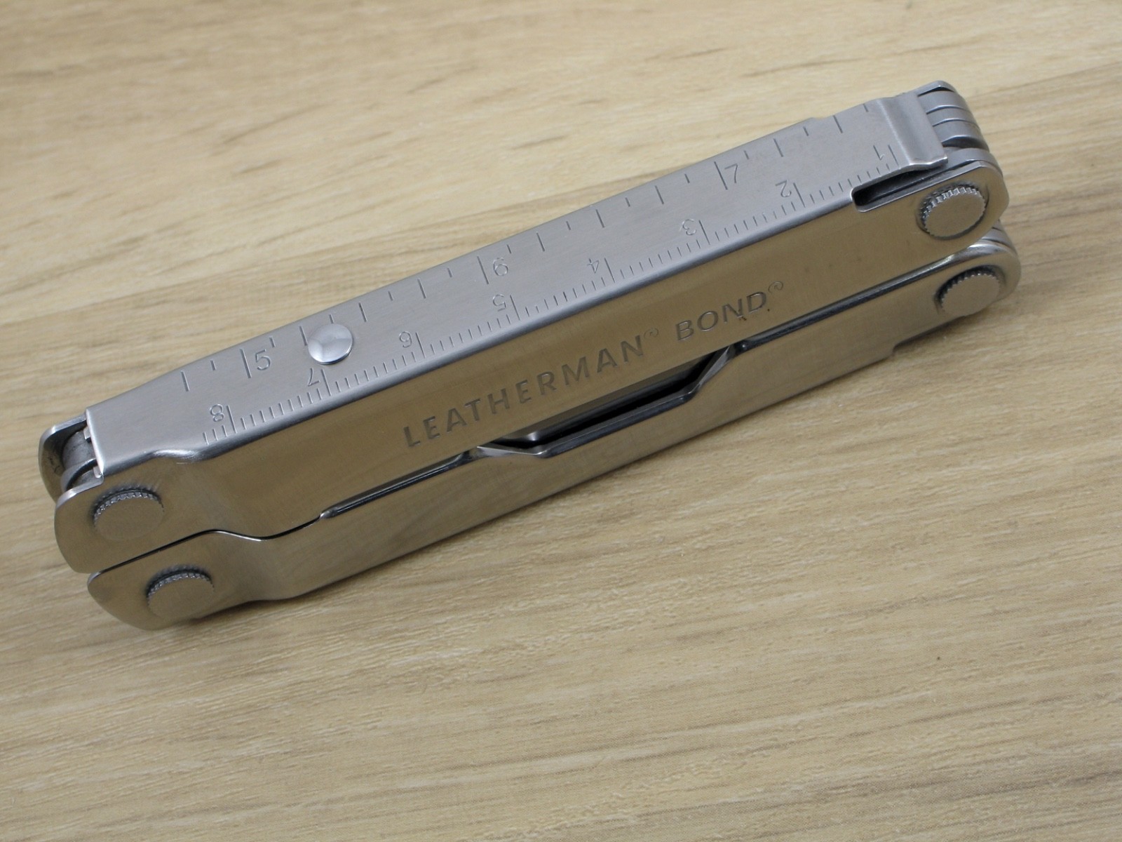 Leatherman Bond Multi-Tool, Sheepsfoot Knife, w/Sheath – “DRAPER” – Excellent