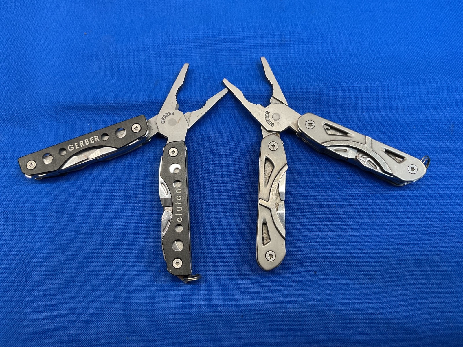 Gerber Clutch and Mini Suspension Multi Tool Knife Pliers Lot of 2 Tools
