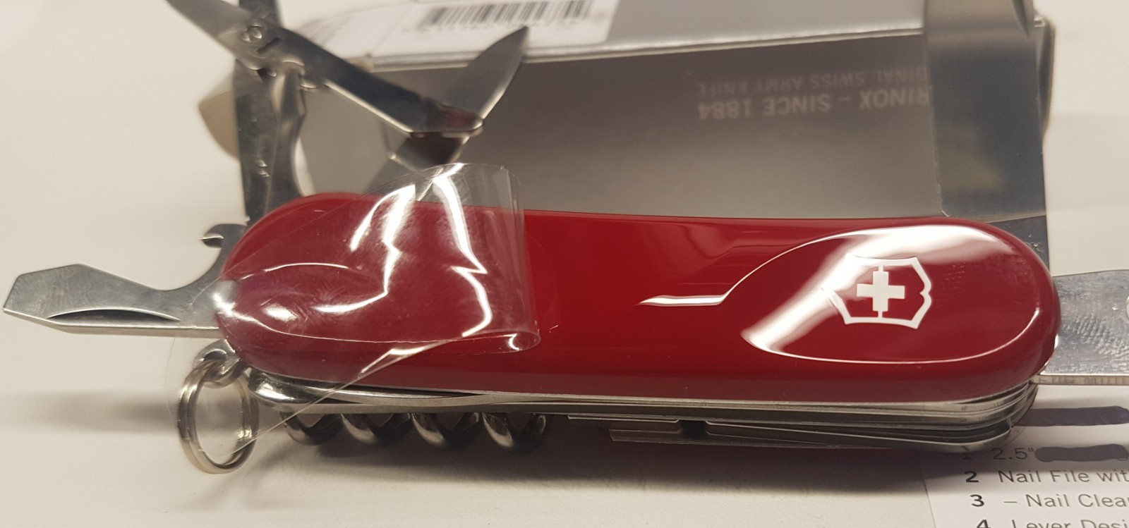 Victorinox Swiss Army Knife EVOLUTION 14 Red NEW old stock in Original box