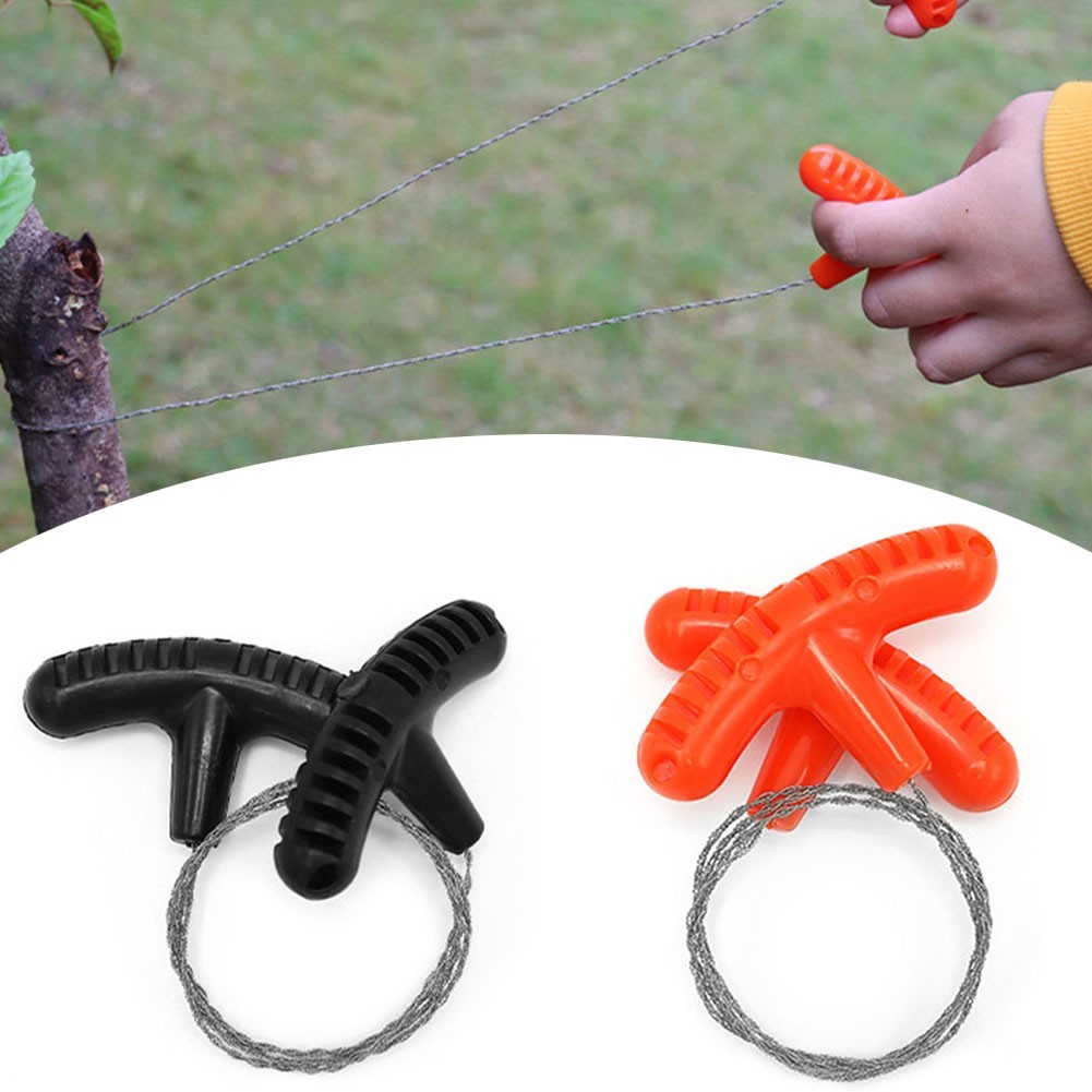 Spiral Winding Steel Wire Saw Perfect for Camping and Hiking Adventures