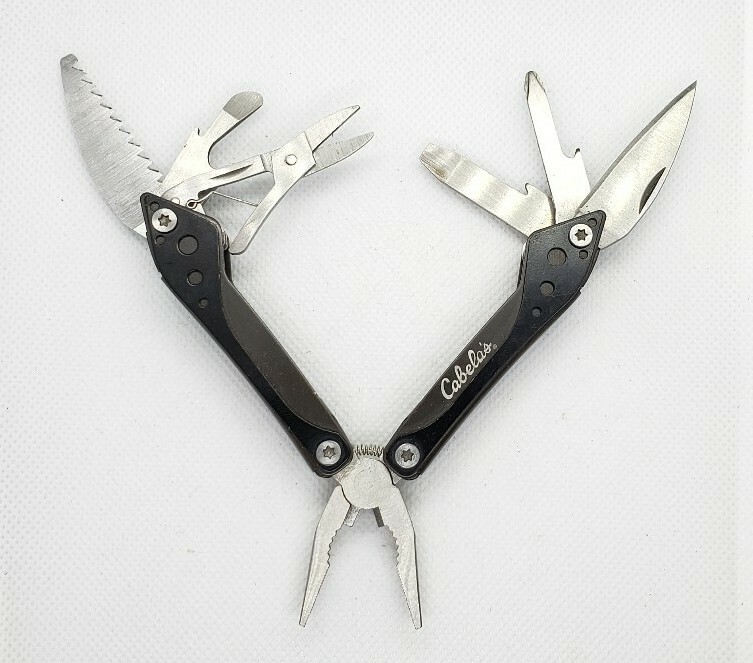 Cabelas Small Multi-Tool /Green, Orange, Purple, Silver, Red, Teal, Black, Pink