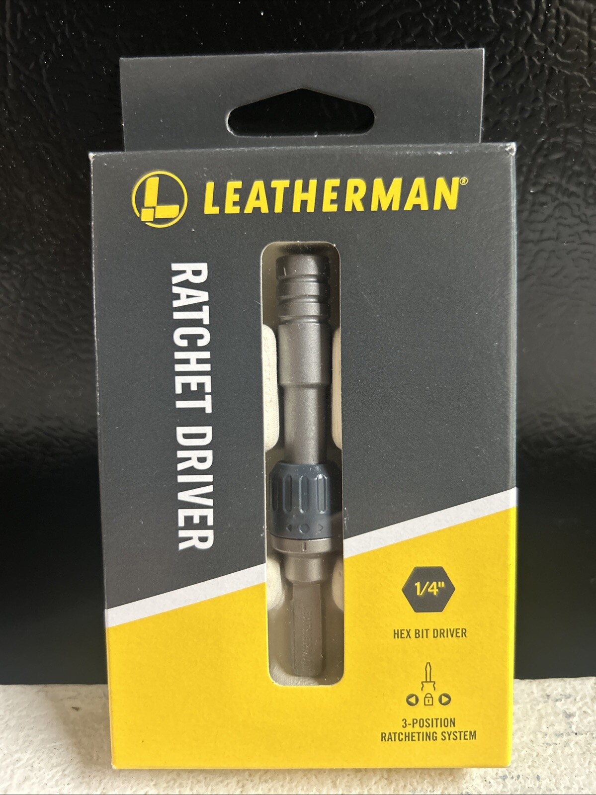 BRAND NEW IN BOX Leatherman Ratchet Driver 1/4 Hex Bit Model 931030 Ships Now