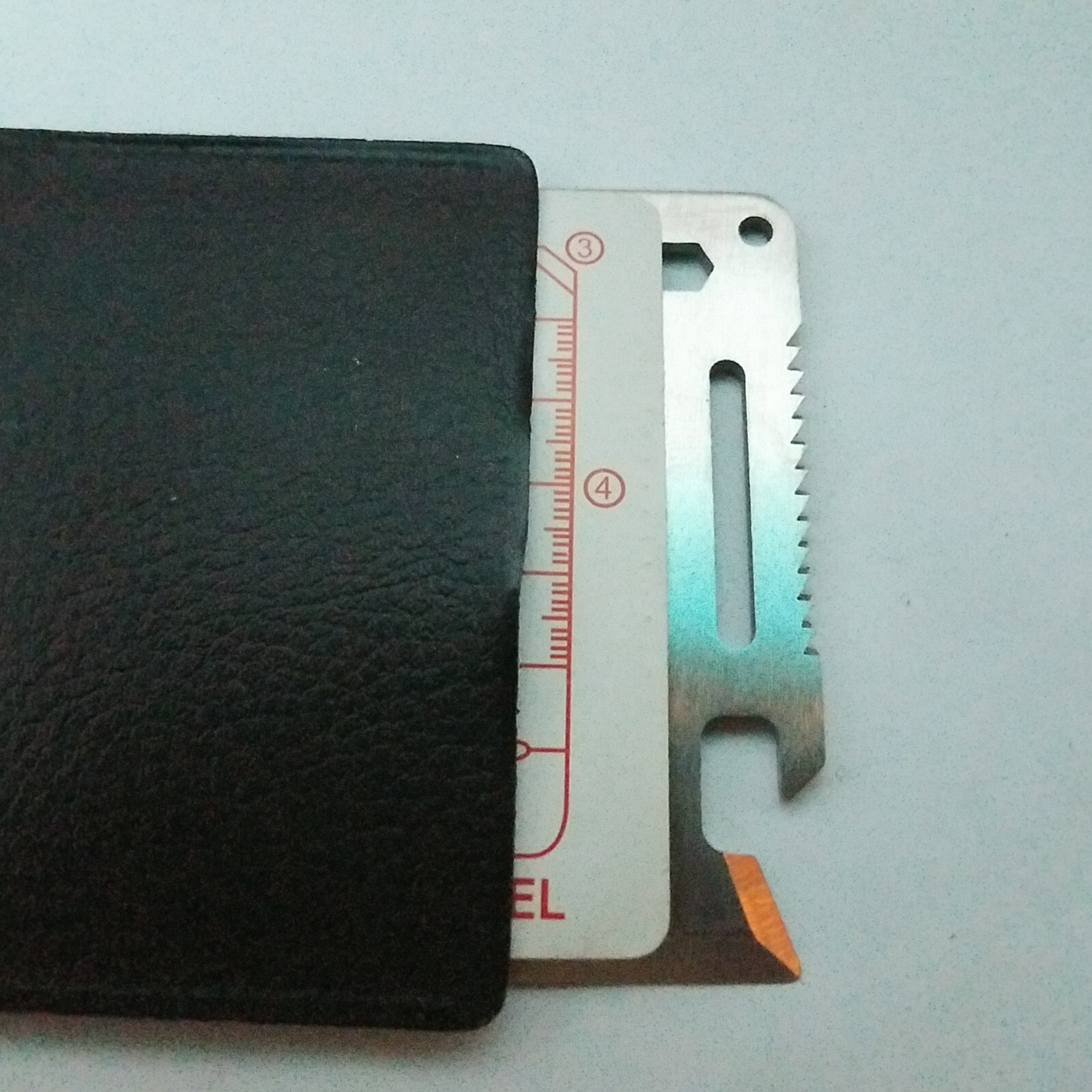 Stainless Steel Multipurpose Pocket Survival Tool Credit Card
