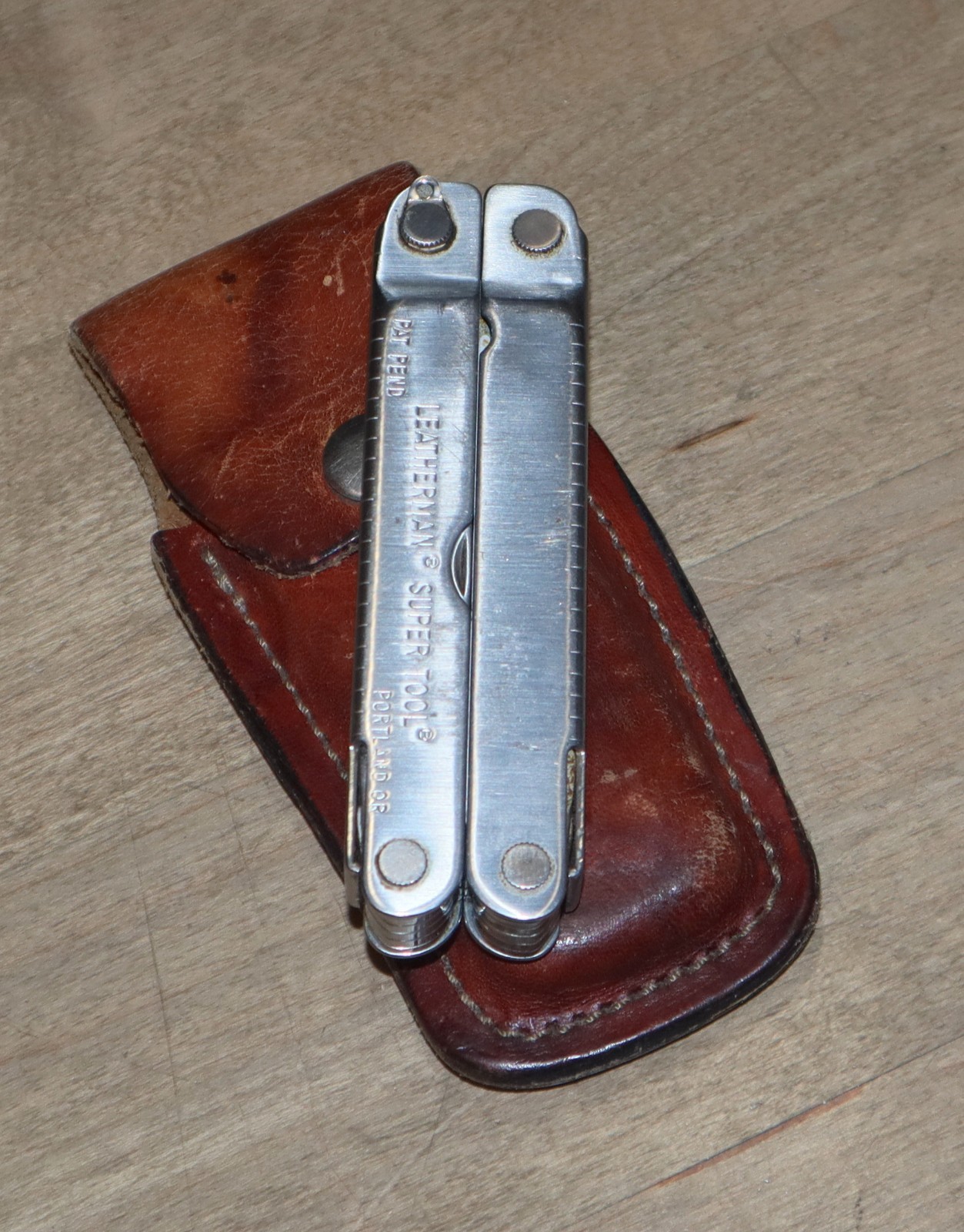 Leatherman Super Tool – Vintage Multi-Tool – Portland OR – Leather Sheath Case
