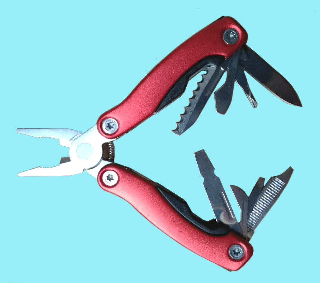 Mini Multitool Pocket Pliers 12-in-1 Multipurpose Folding Multi Tool