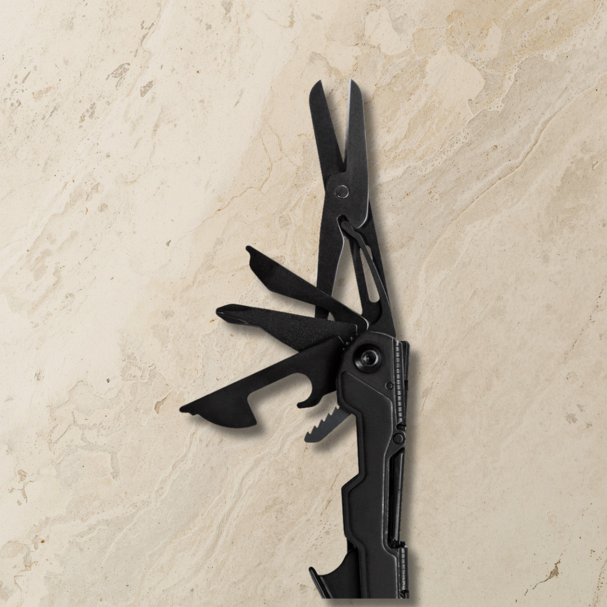 SOG PowerLitre Multi-Tool Pliers Knife Scissors Compound Leverage EDC 4.6 oz