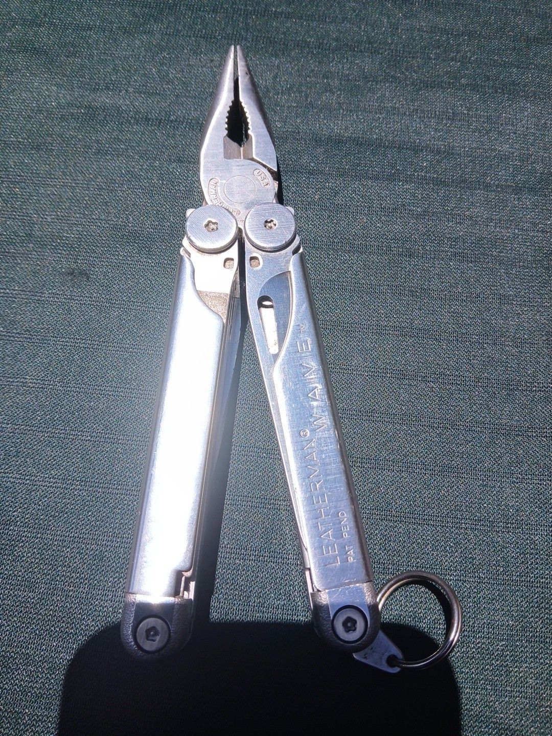OG Leatherman Wave Multi Tool w/ Brown Leather Case Minty (H)