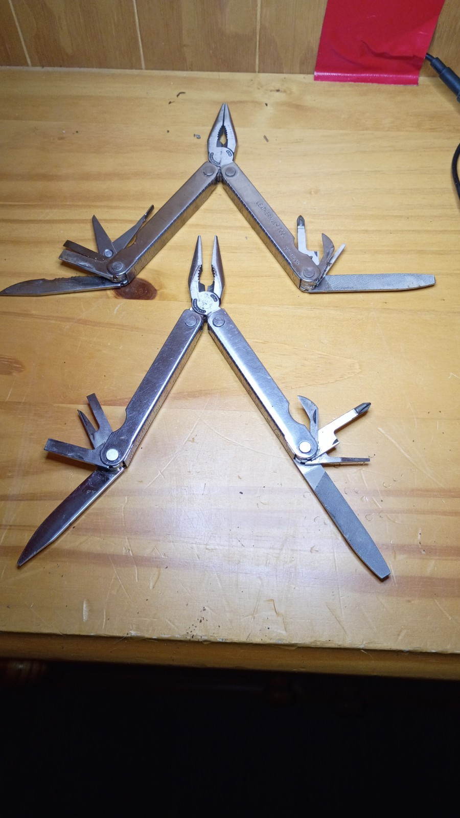 2 Set  style Vintage Original Leatherman Multi Tool- Portland Oregon