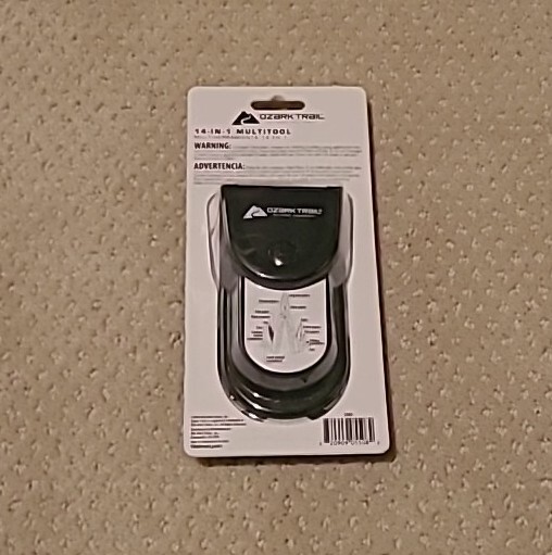 OZARK TRAIL 14 IN 1 MULTITOOL Knife Pliers Sheath brand new