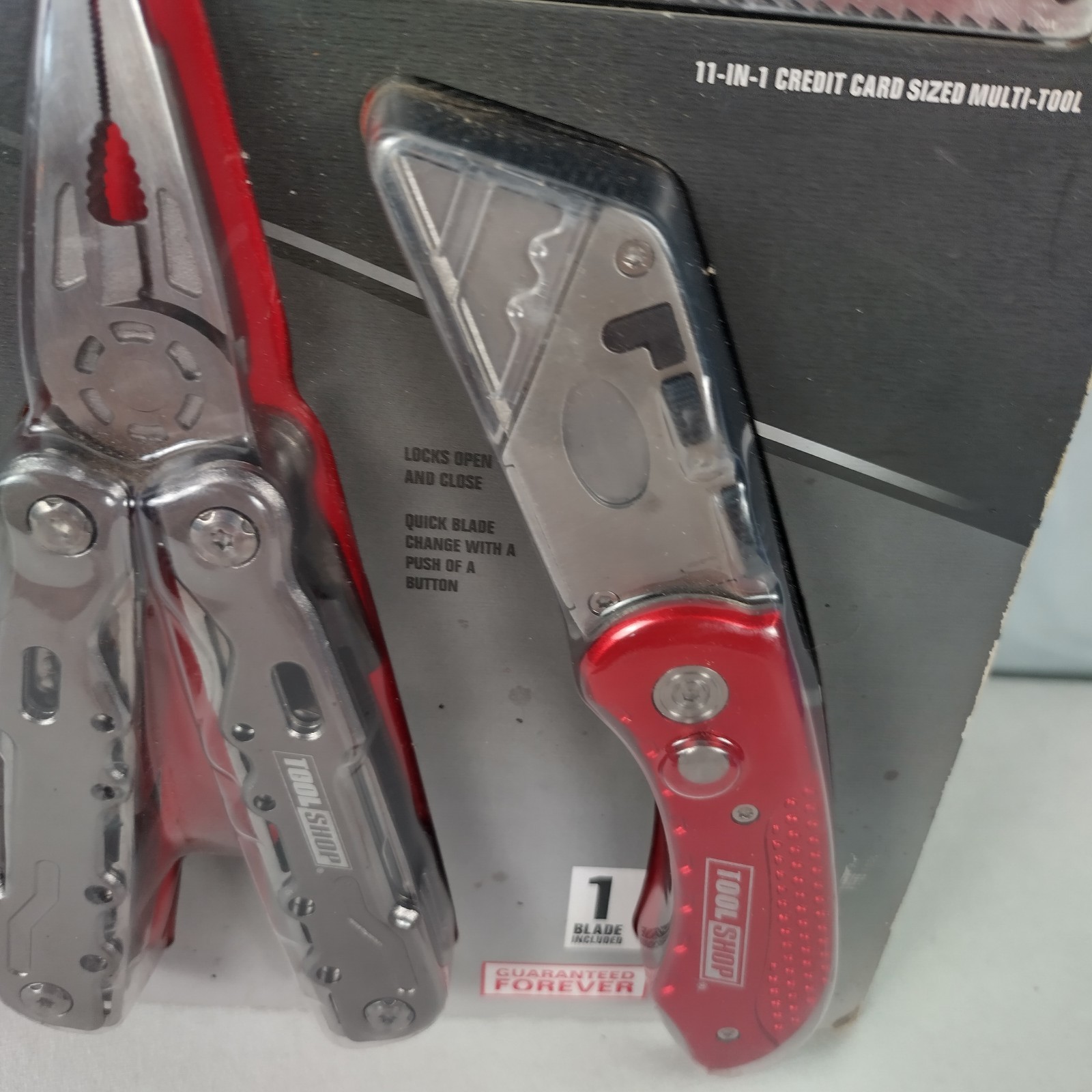 Tool Shop Multi-Tool & Knife Combo Set New In Package