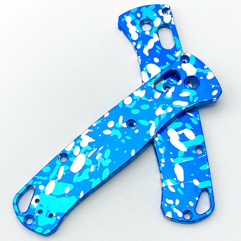 1 Pair Aluminum Alloy Handle Scales for Benchmade Bugout 535 New