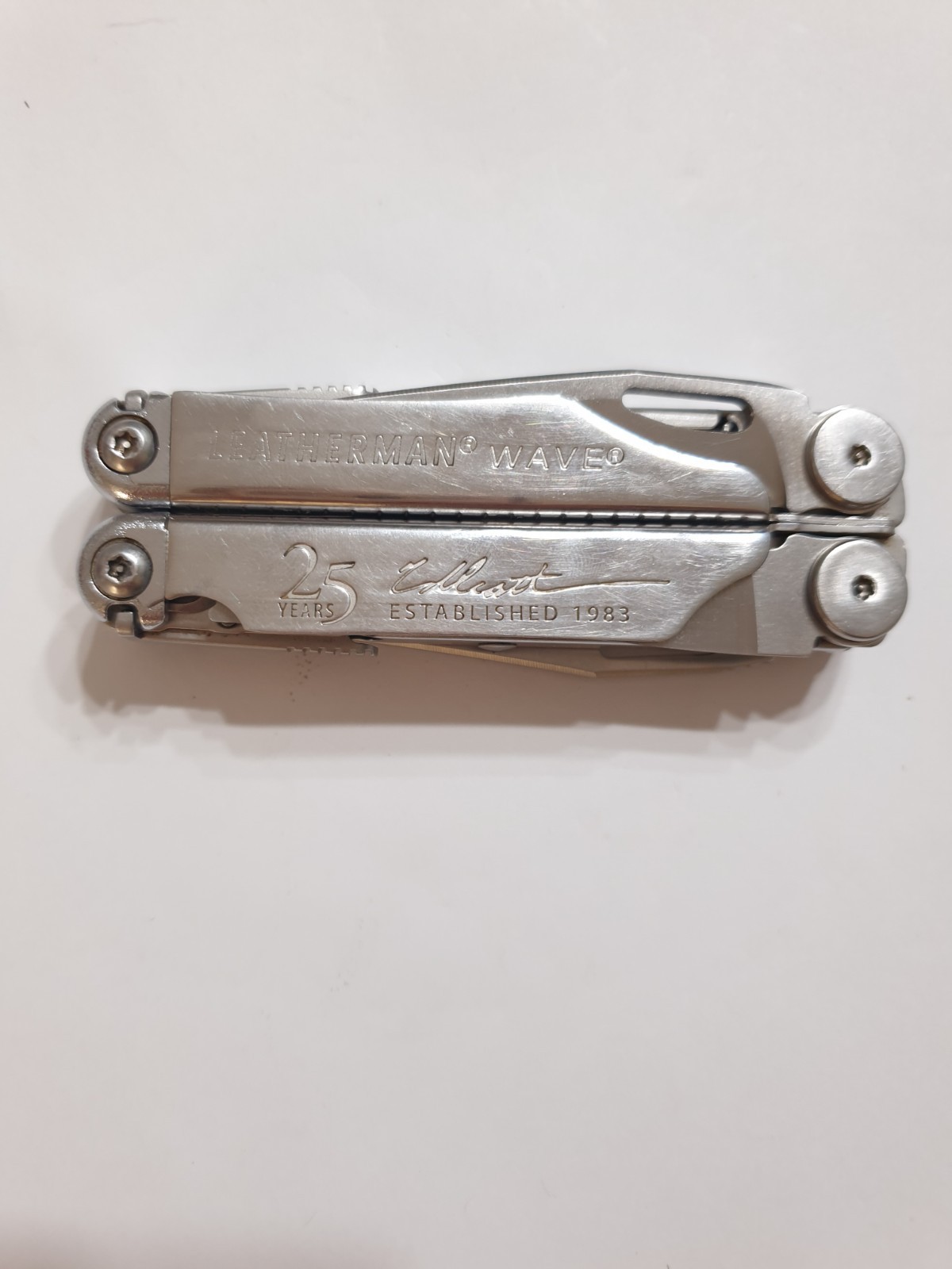 🔥🔥 Leatherman Wave 2008 35 Years Anniversary Rare Limited Polished Retired