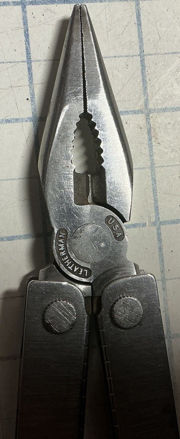 Vintage Original Leatherman Multi Tool Portland OR Leather Sheath USA