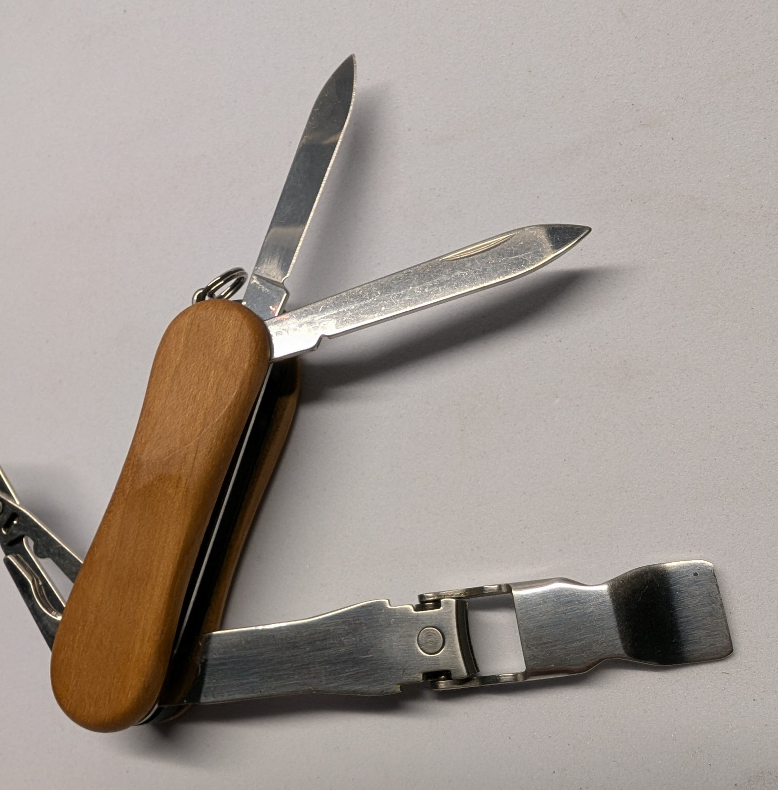 Victorinox Swiss Army knife NAIL CLIPPER WOOD 1 NEW in original box Sold by each
