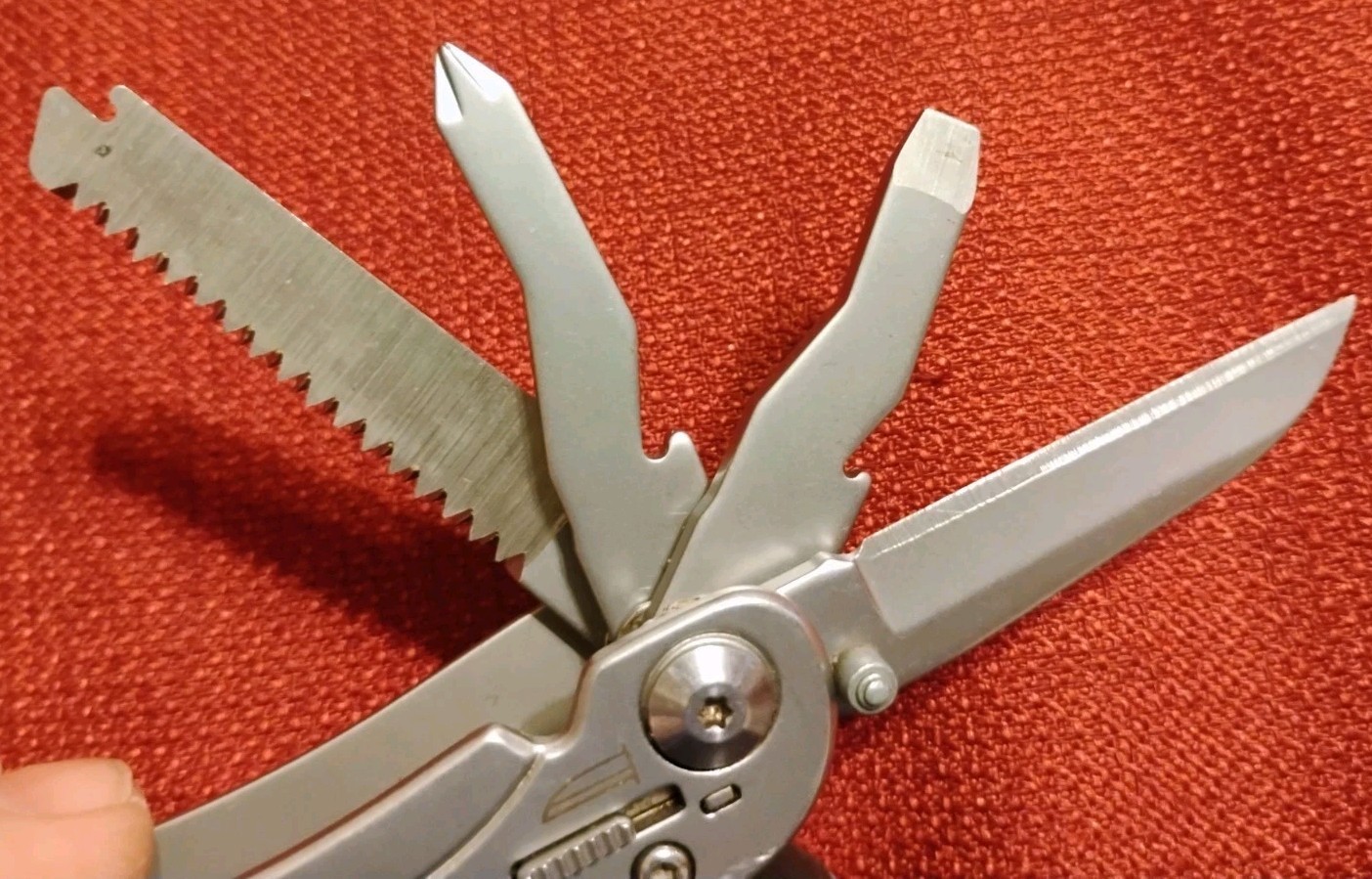 Gerber multitool pliers & tan military USA sheath molle adjustable works good VG