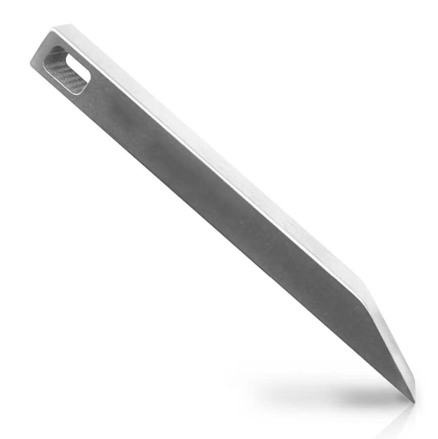 1pc EDC Stainless Steel Mini Pry Bar Multi Tool Keychain Box Opener – NEW
