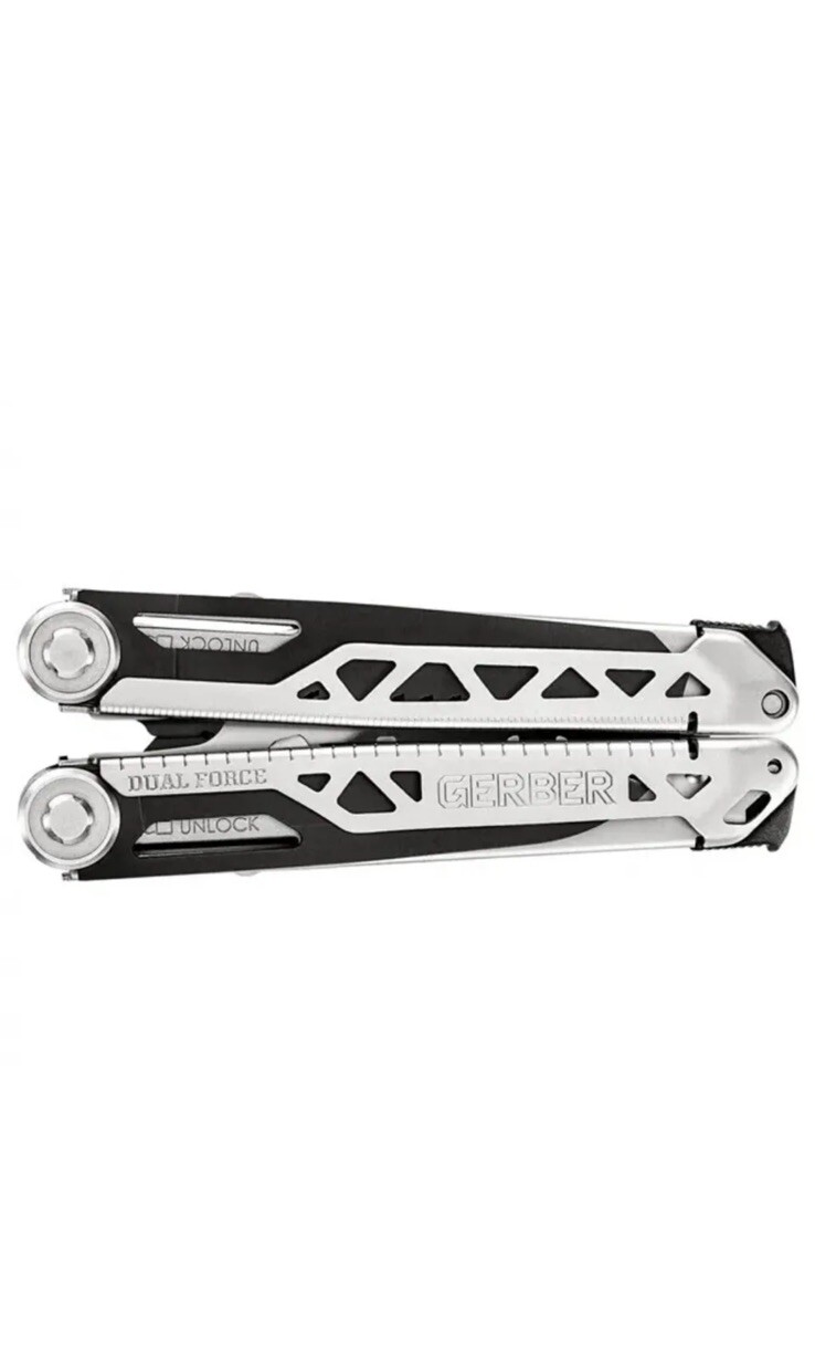 ~~Gerber Dual-Force Multi-Tool Pliers Black (12-in-1) NEW