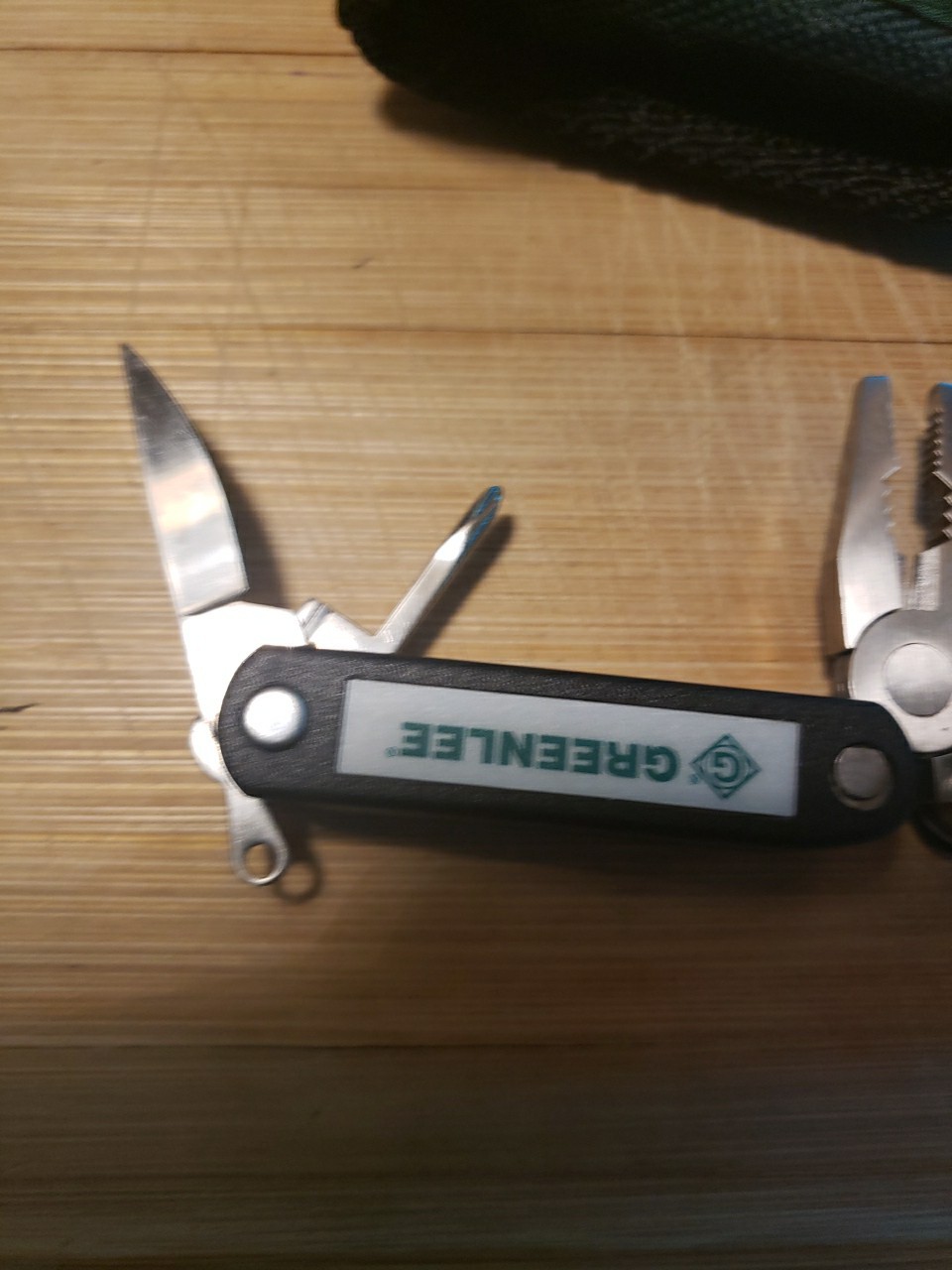 Greenlee Multi Tool Professional Or Electrical StainlessS. 5 Tools W/ Sheath. EC