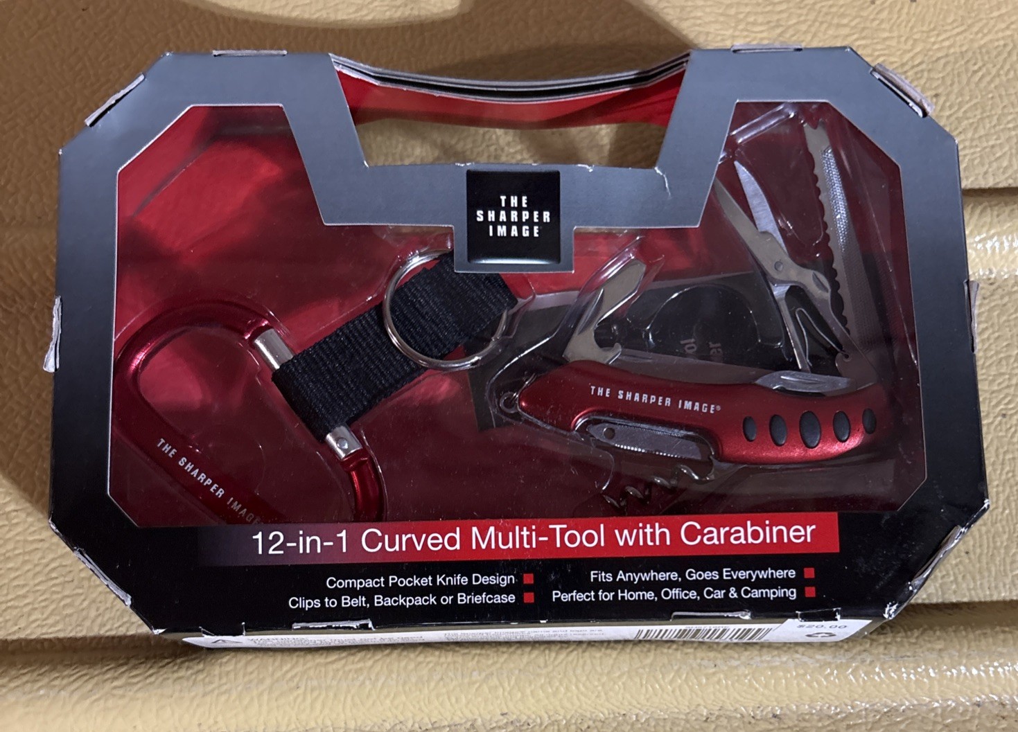 Sharper Image Multi-tool red Set- NIB