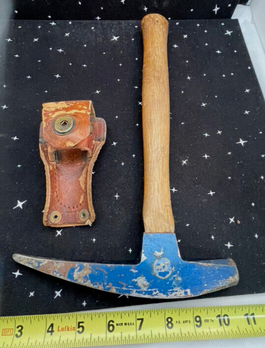VTG JSB Mountain Climbers Hammer/Pick W/Sheath 13″ Japan