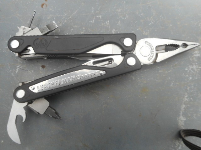 Leatherman Charge Pat Pend 154CM Multi-Tool USA With Leather Case And Bits