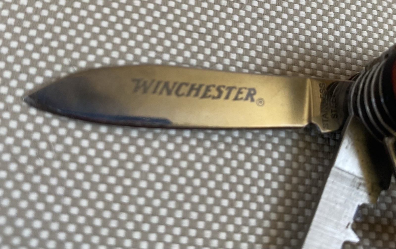 WINCHESTER Swiss Style Pocket Knife Multi FunctionStainless Steel Beautiful Wood