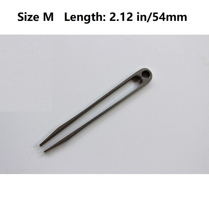 1PC Portable Titanium Alloy Tweezer EDC Survival Camping Outdoor Travel Tool