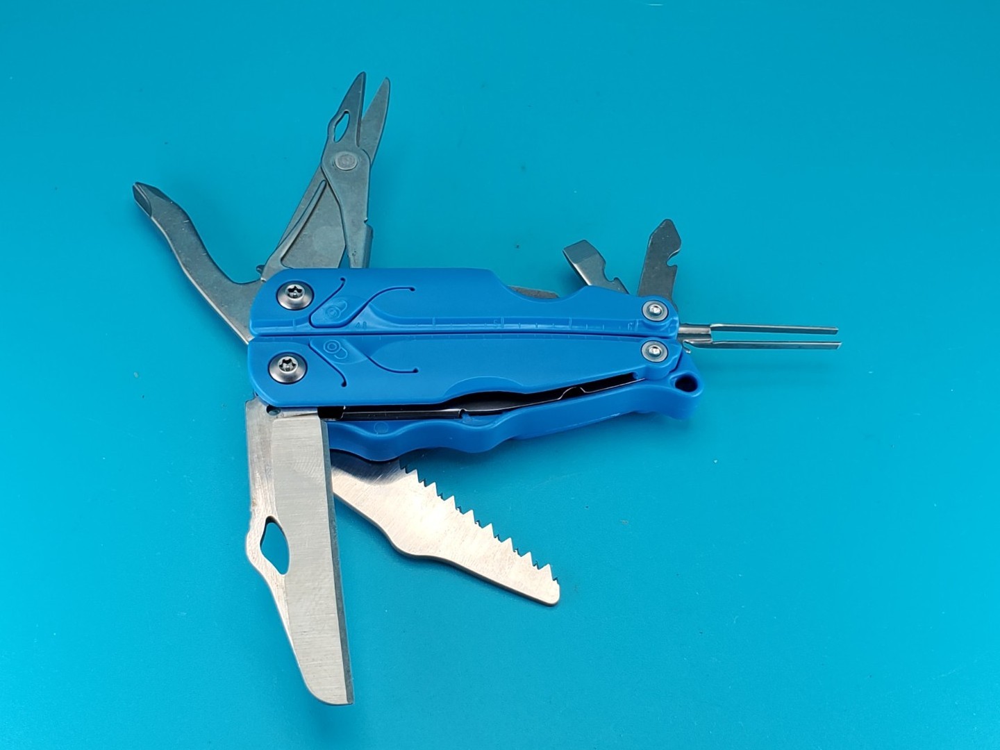 Leatherman Leap Blue Multi-Tool! Rare & Hard to Find! Retired! NEW!