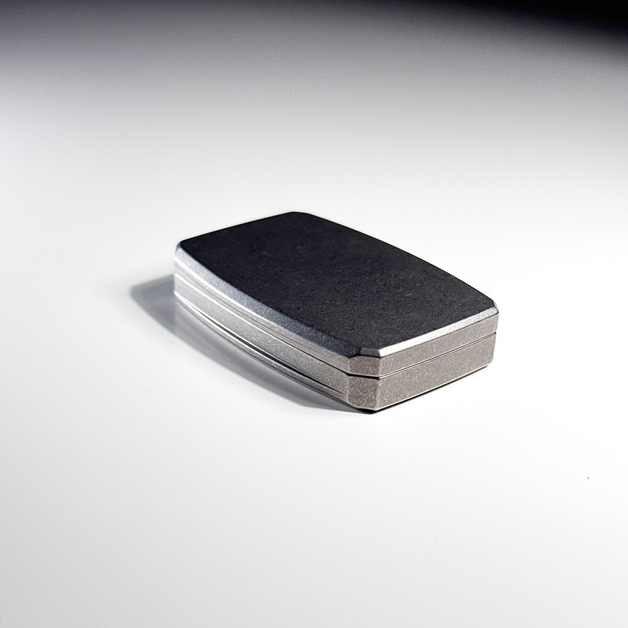 TC21 Titanium Alloy EDC Tool Storage Box 55x38x12mm